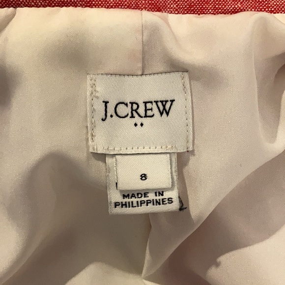 J. Crew Schoolboy Linen jacket Sz 8 - Picture 8 of 9